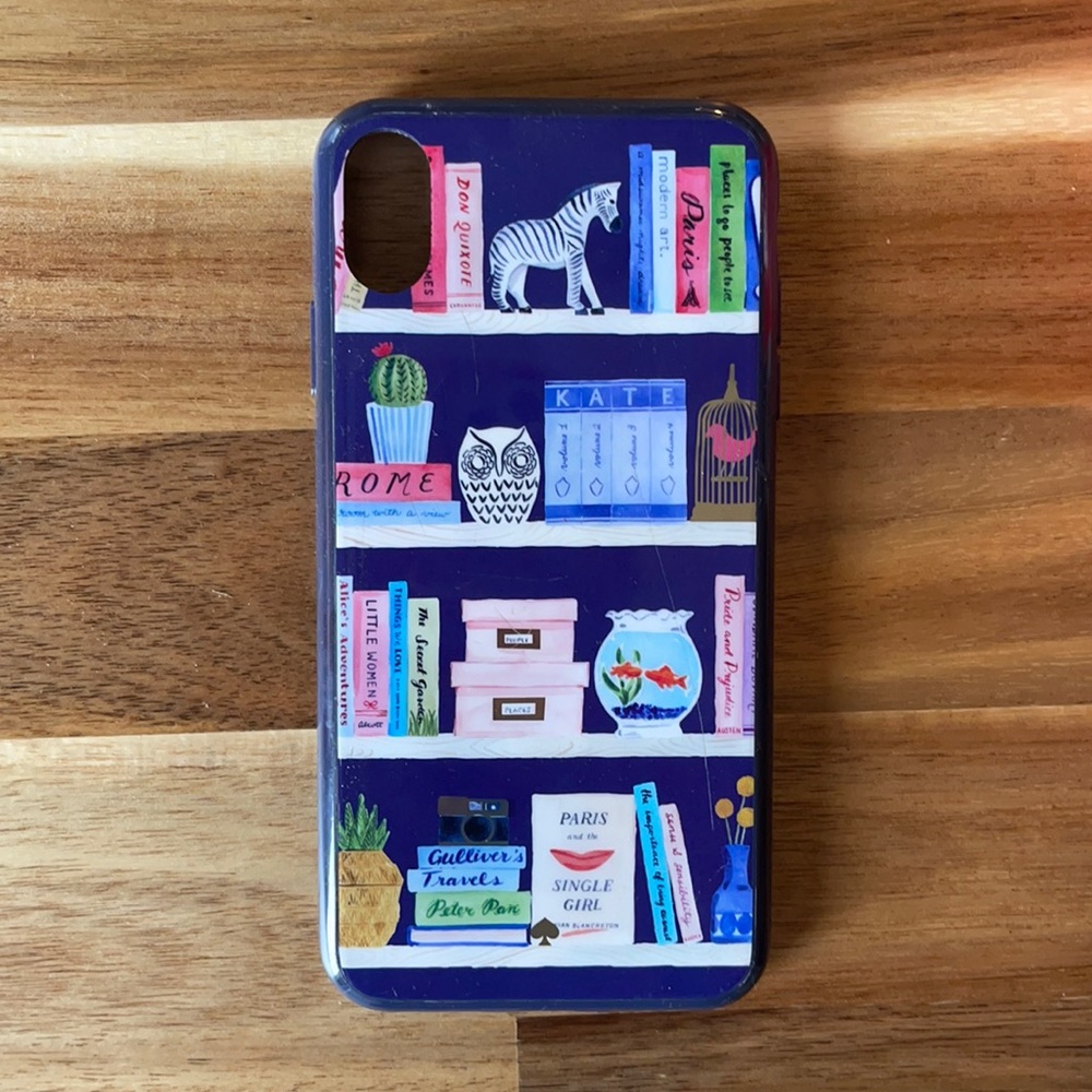 Kate Spade “Bookworm” XS Max Case